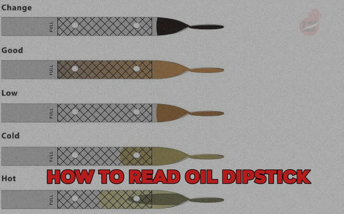 oil dipstick reading