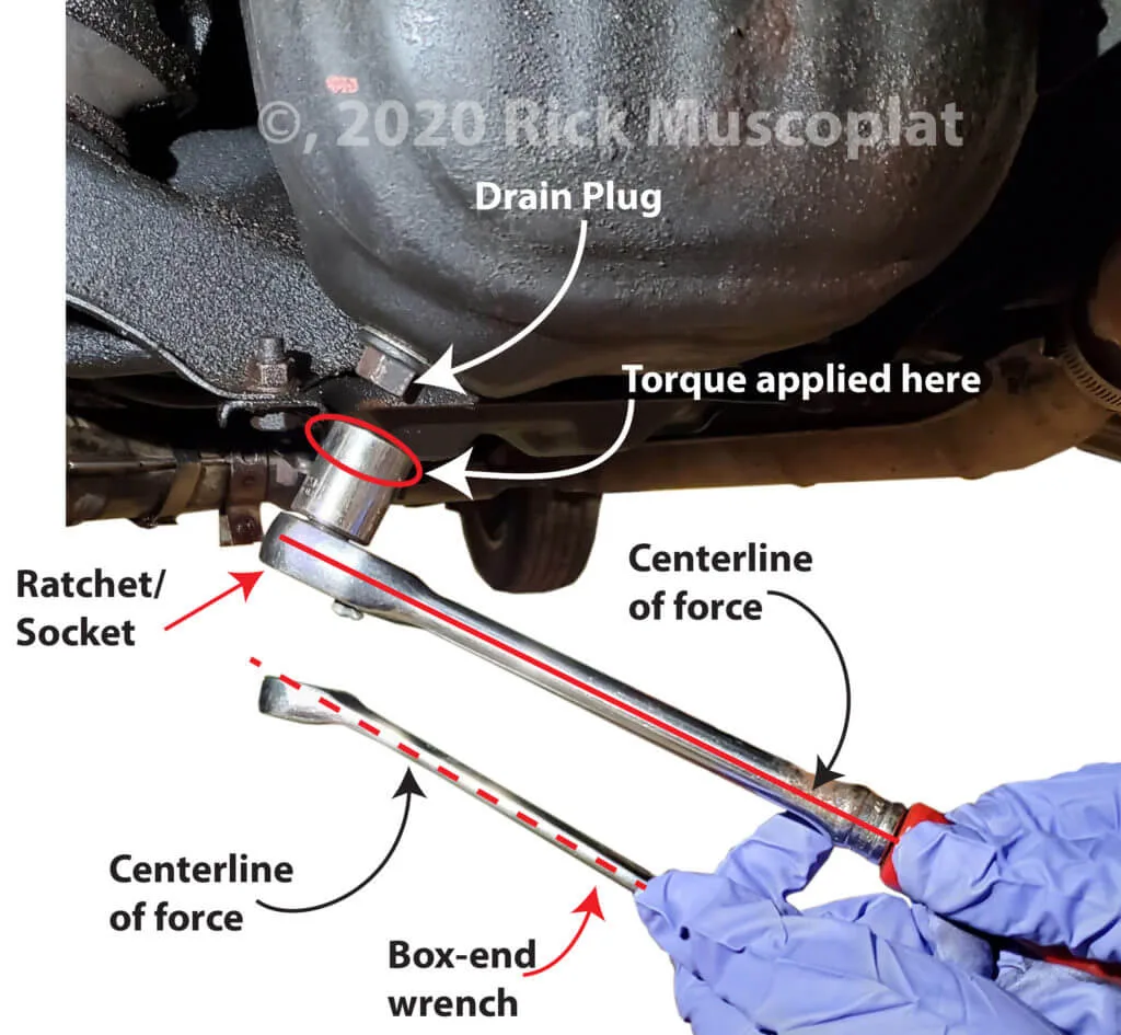 oil drain plug torque wrench