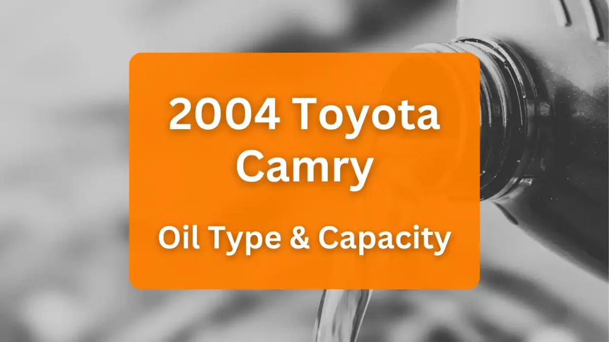 owner's manual 2004 camry