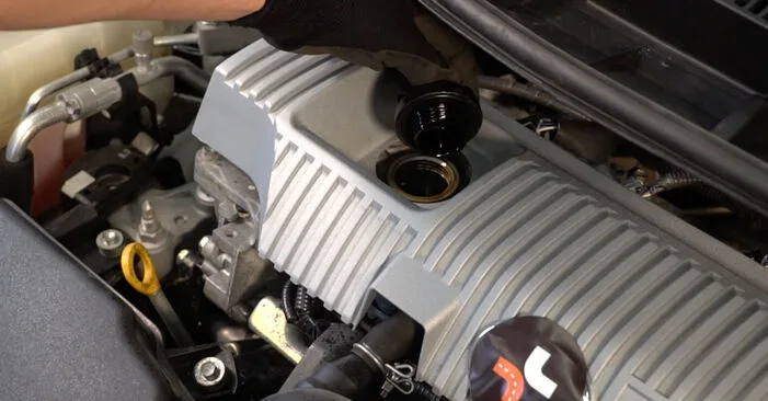 Prius oil filter location