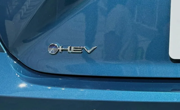RAV4 model identification badge