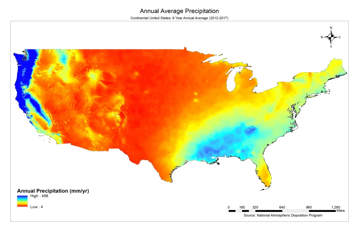regional corrosion map