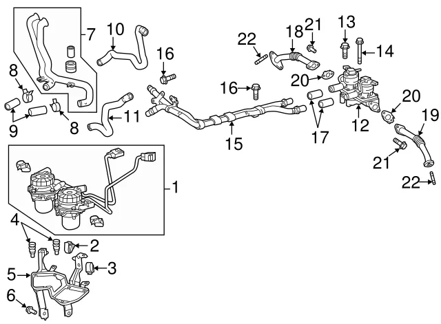 secondary air injection pump
