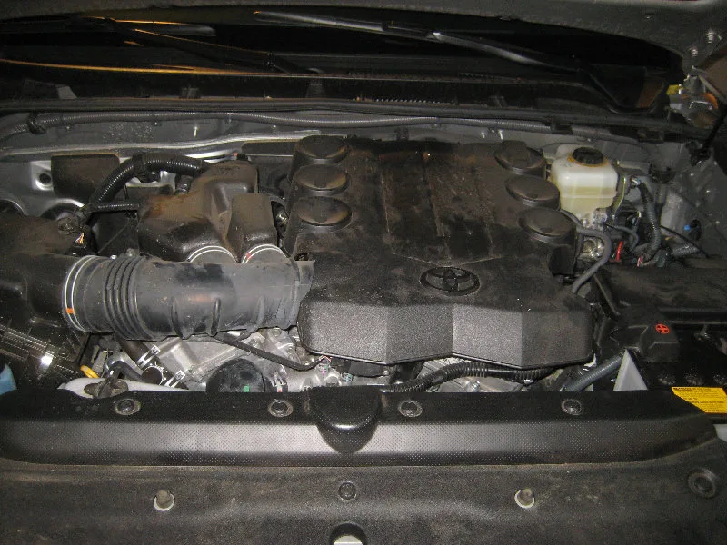 Toyota 1GR-FE oil filter location