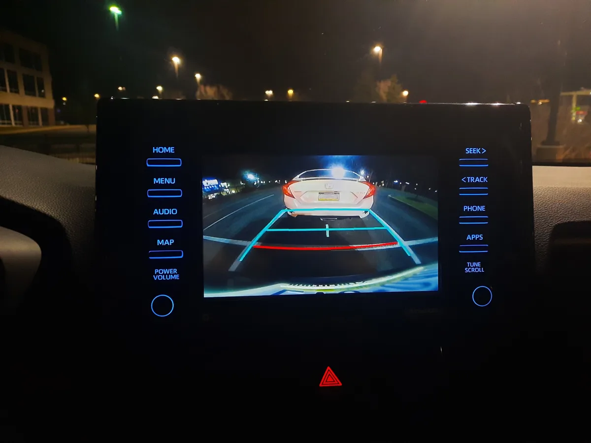 Toyota license plate camera replacement