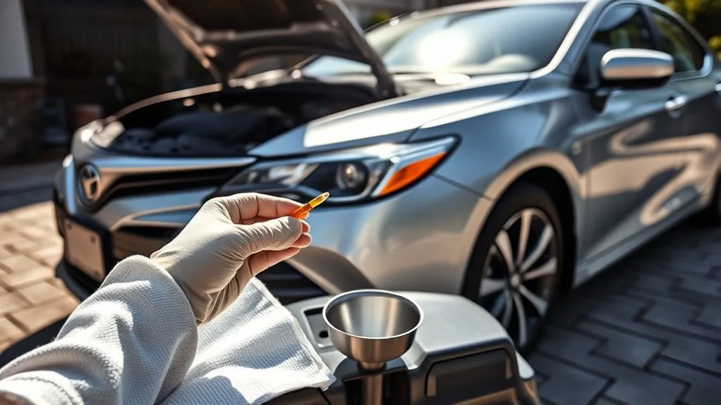 Toyota oil consumption test procedure