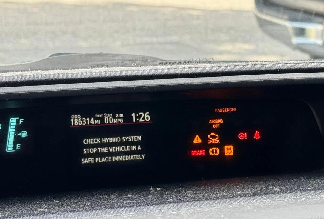 toyota prius hybrid problems