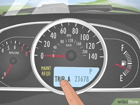 Toyota RAV4 oil maintenance light reset