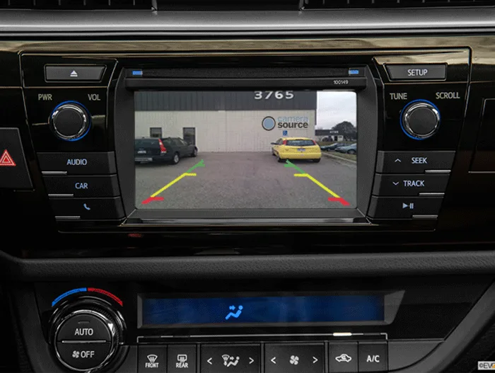 toyota rear view camera problem