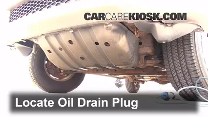 Toyota Sequoia oil drain plug