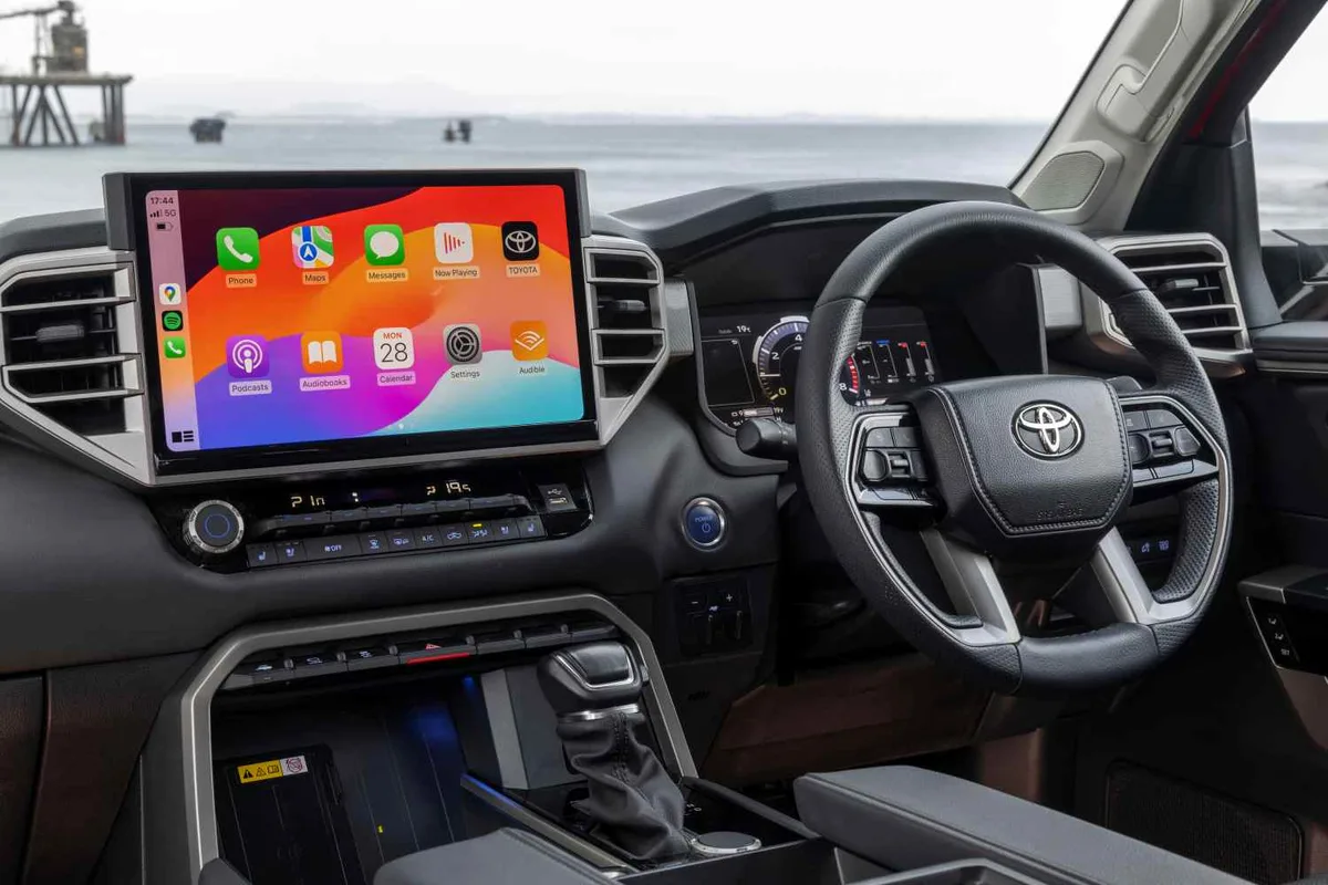 Toyota Tundra interior infotainment