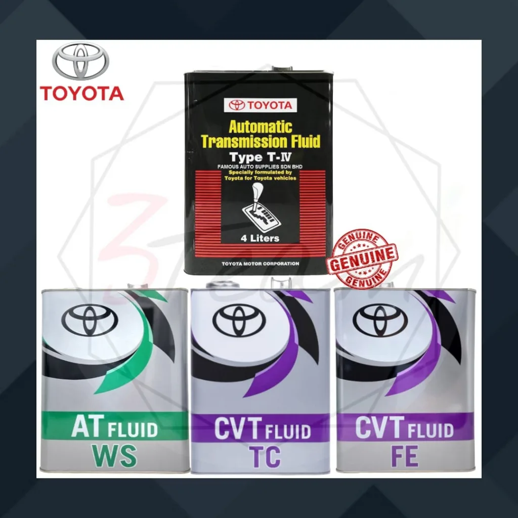 Toyota WS-spec CVT fluid