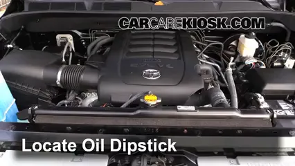 Tundra oil filter change