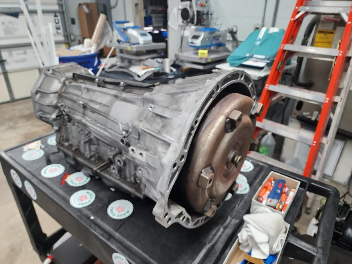 Used Tundra transmission inspection